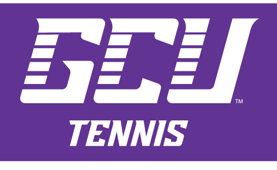 GCU Tennis, white on purple variant, cell 14