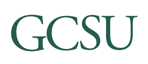 GCSU wordmark, green variant, cell 19