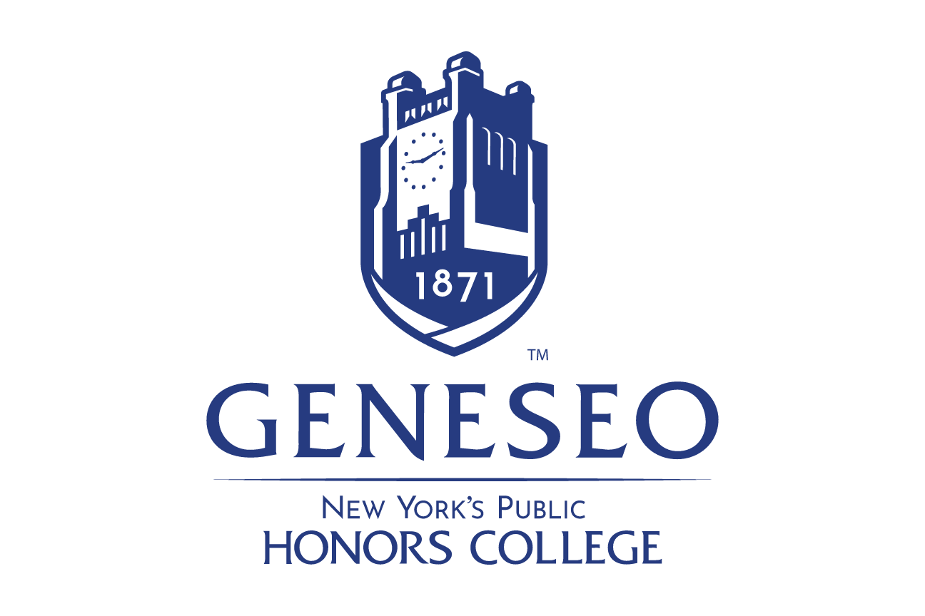 primary logo, vertical, long honors college text, white variant, cell 2