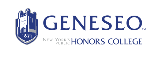 primary logo, horizontal, long honors college text, blue variant, cell 3