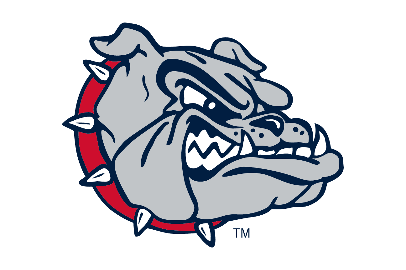 Bulldog head icon, full color on white variant, cell 5
