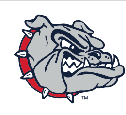 Bulldog head icon, full color on white variant, cell 5