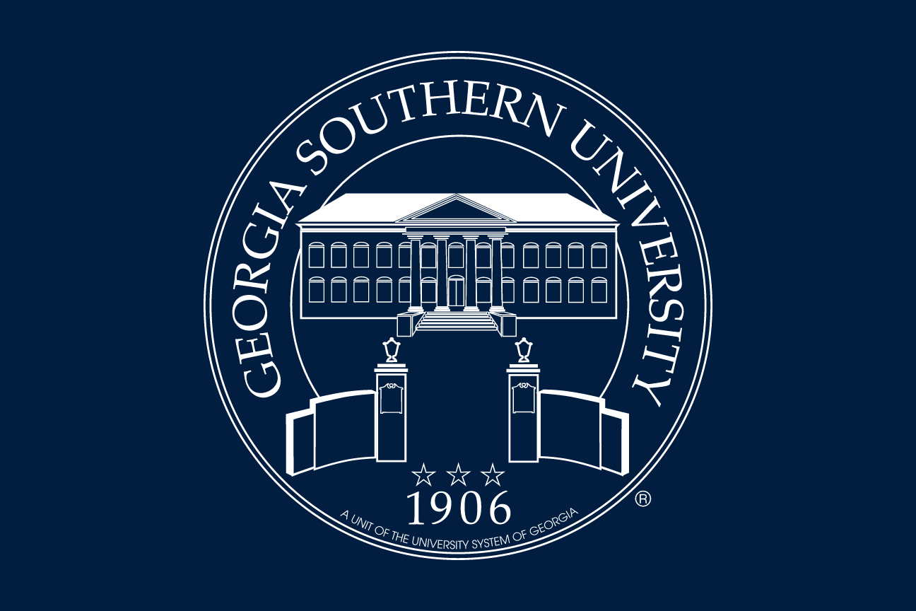 university seal, white on blue variant, cell 18
