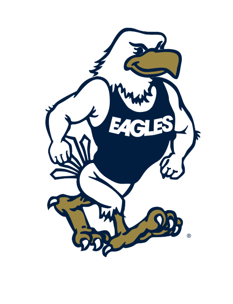 strutting eagle mascot, color variant, cell 20