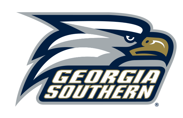 eagle head with wordmark, full color on white variant, cell 24