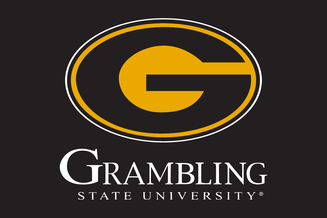 G logo with wordmark, stacked gold/black on black variant, cell 8