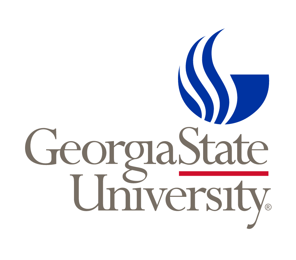 Georgia State University Primary Mark, full color variant, cell 23