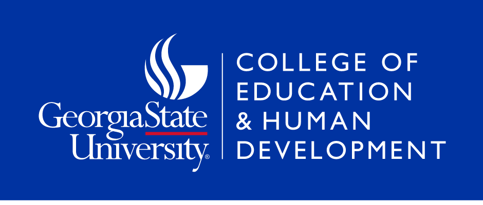 Georgia State University College of Education & Human Development Mark, reverse variant, cell 44