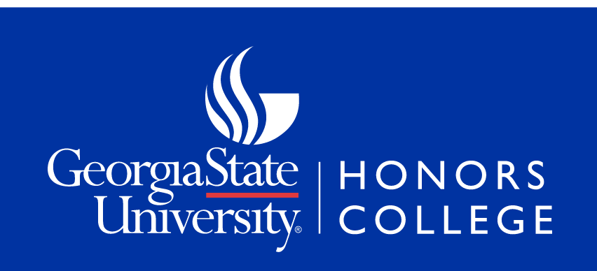 Georgia State University Honors College Mark, reverse variant, cell 50