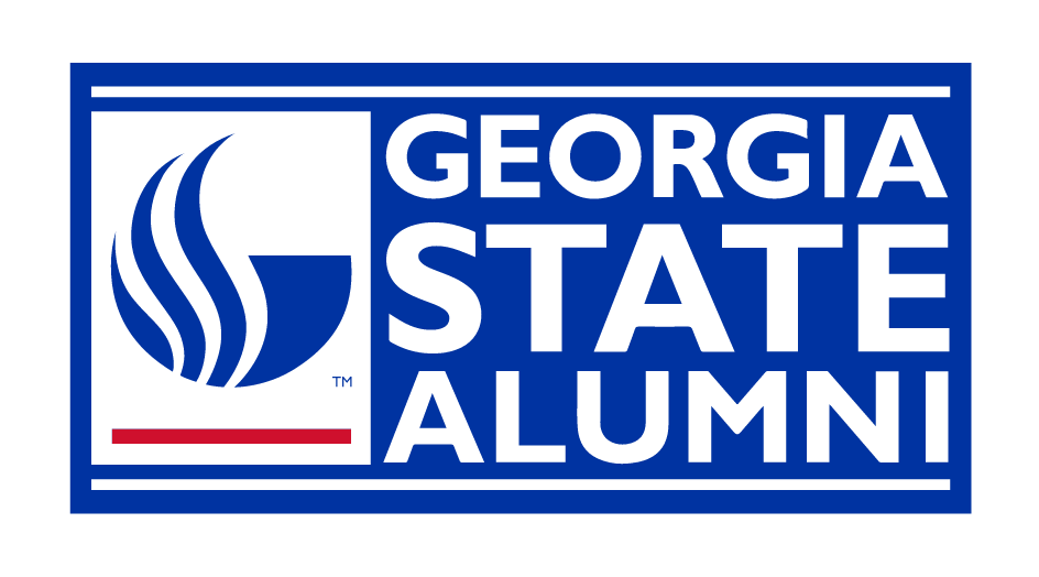 Georgia State Alumni, blue and white variant, cell 59