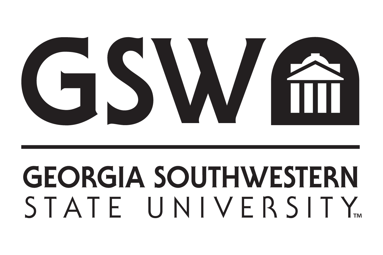 GSW primary logo, black on white variant, cell 6