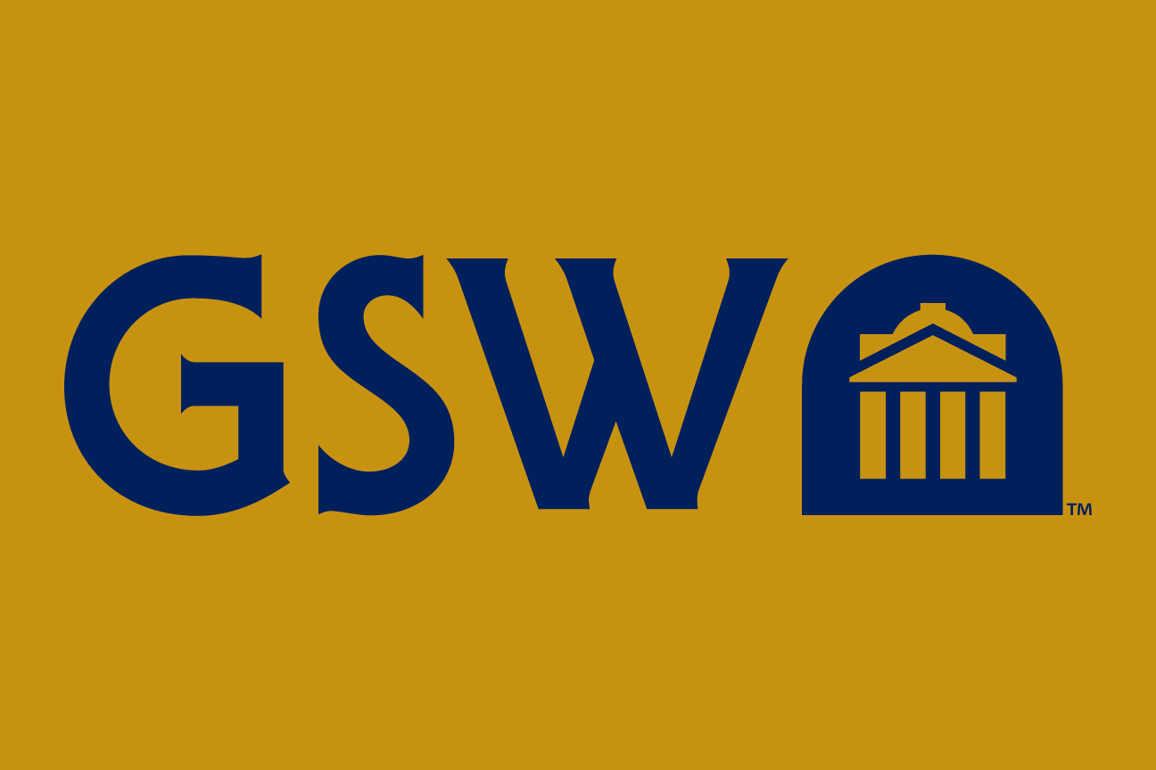 GSW secondary logo, blue on gold variant, cell 15