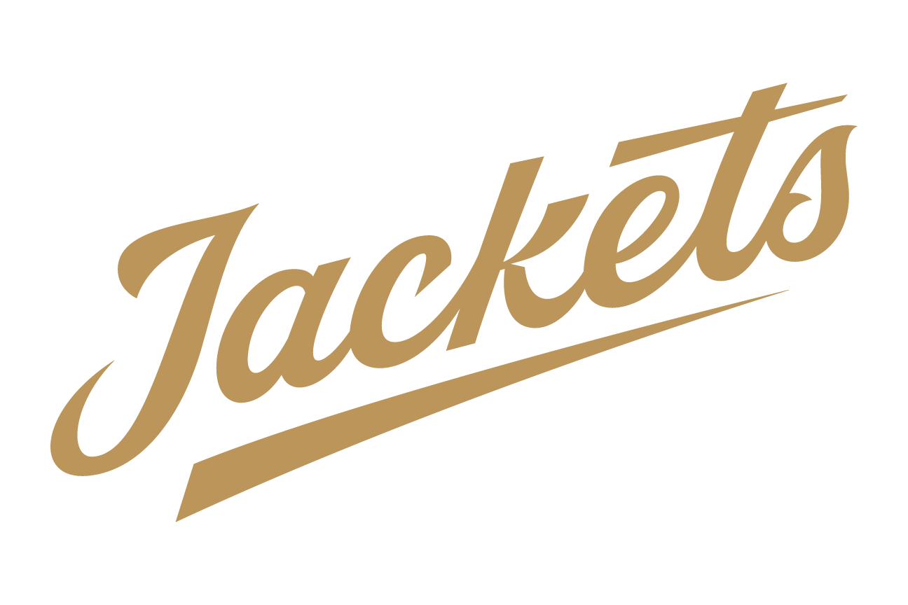 Jackets script, gold on white variant, cell 109