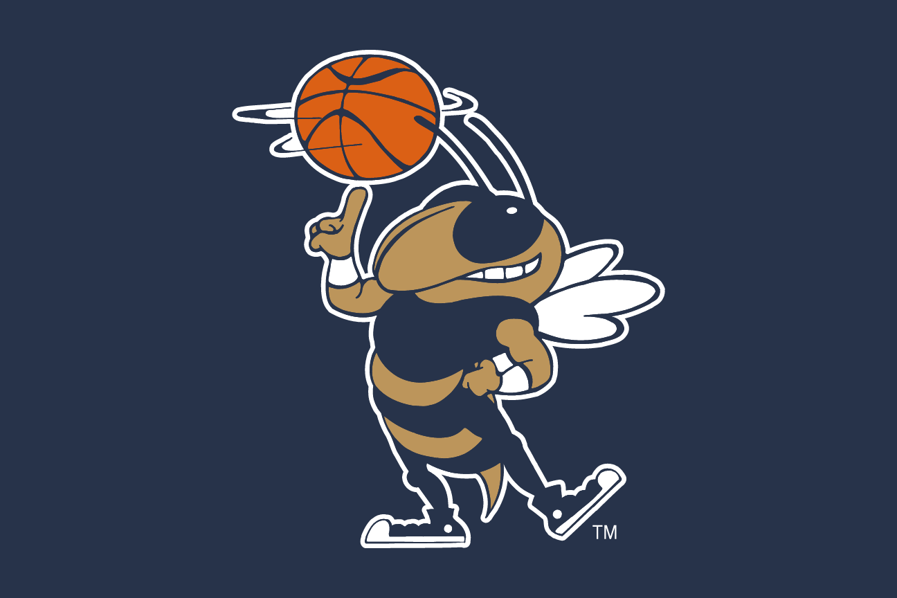 Buzz, walking with basketball, colored, navy background variant, cell 159