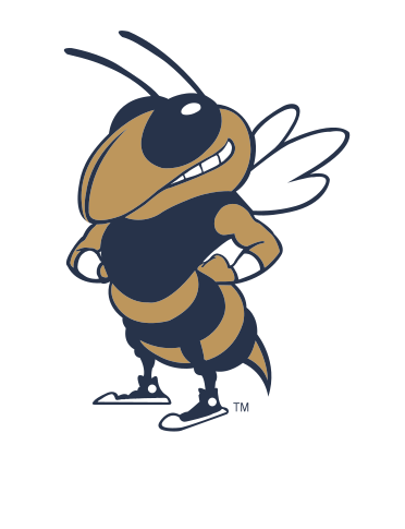 Buzz mascot (standing), full color variant, cell 128