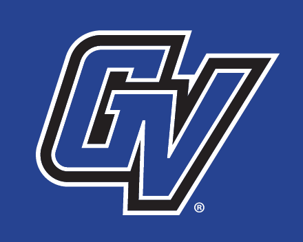 GV lettermark, full color on blue variant, cell 36