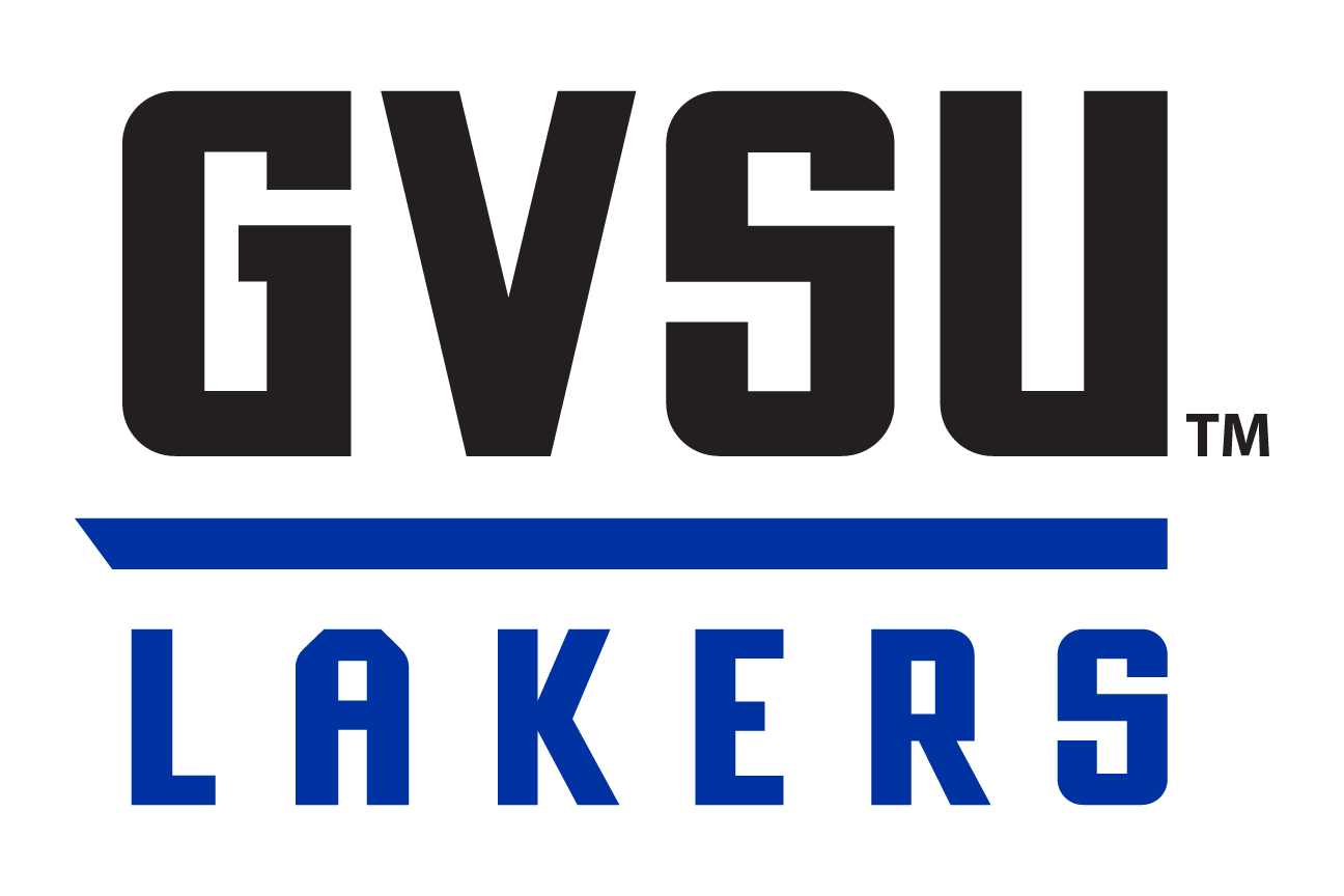 GVSU Lakers wordmark, full color variant, cell 22