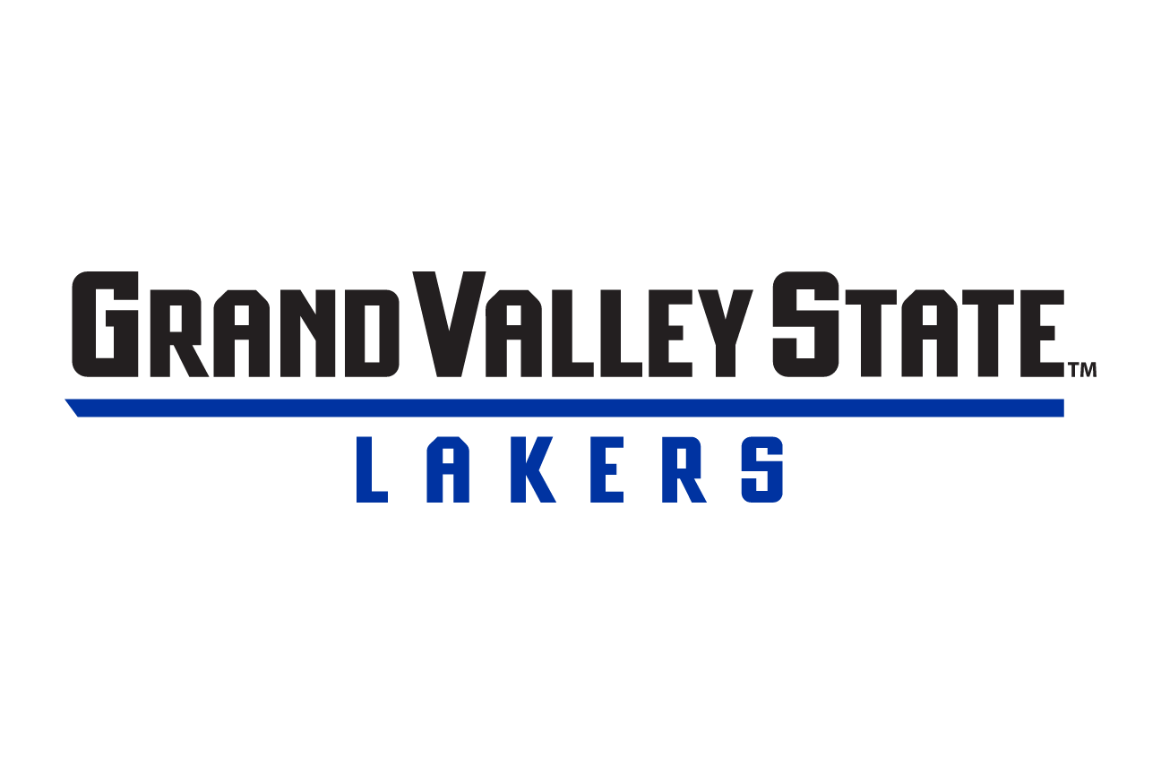Grand Valley State Lakers wordmark, full color variant, cell 24
