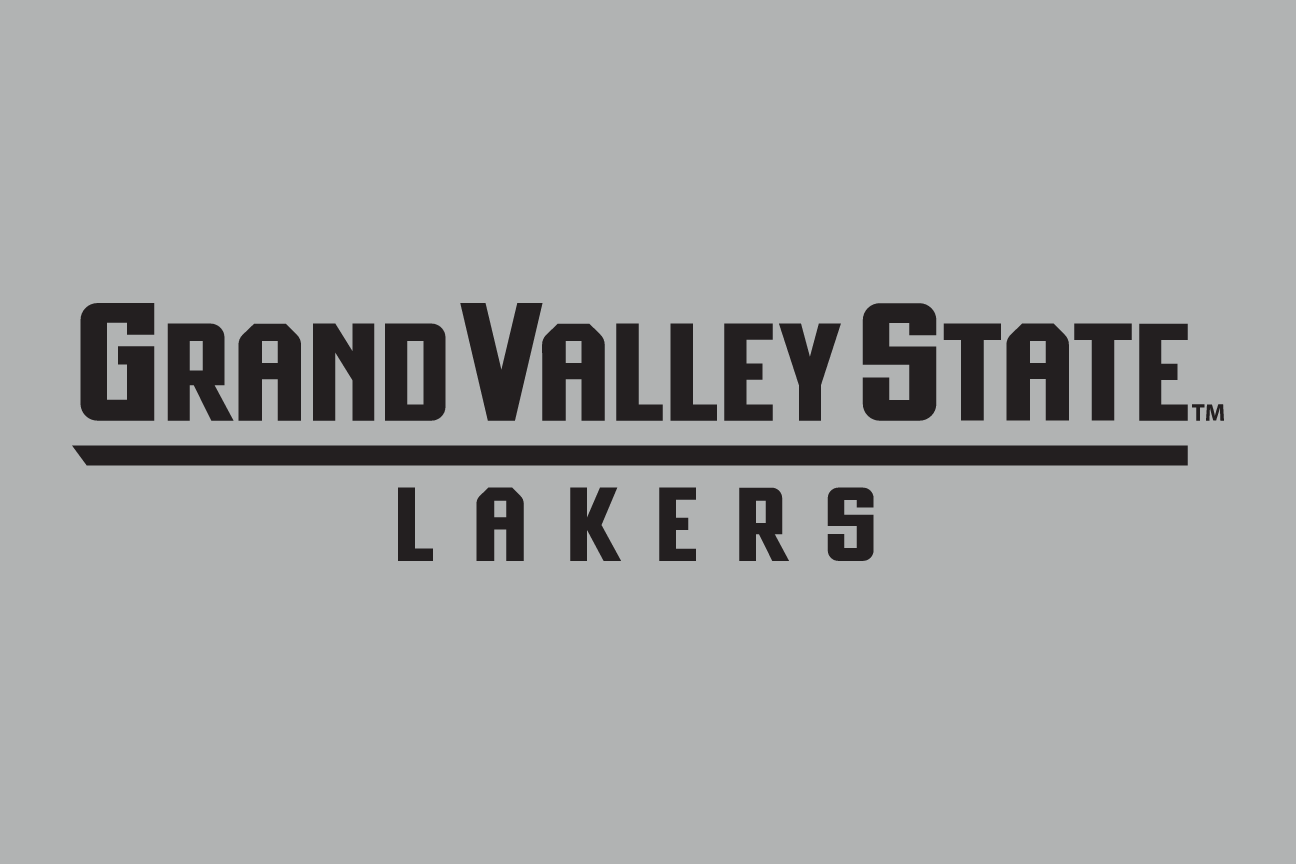 Grand Valley State Lakers wordmark, black & white variant, cell 56