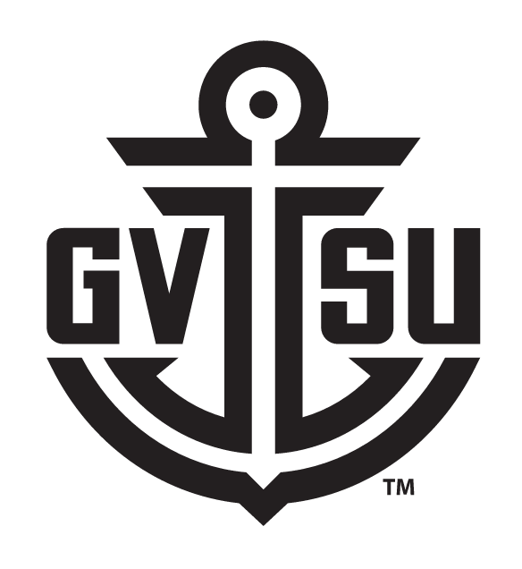 GVSU Anchor Logo, Black variant, cell 68