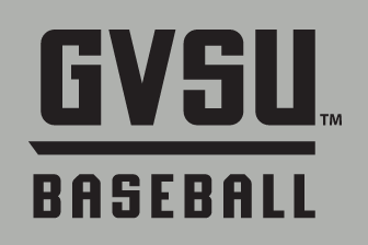 GVSU Baseball Logo, Black on Grey variant, cell 81