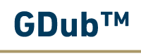 GDub, wordmark variant