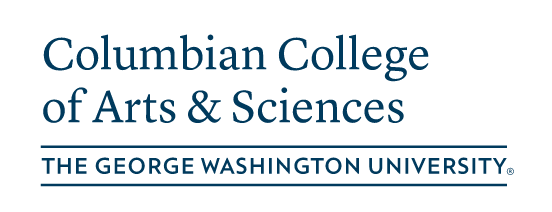 Columbian College of Arts & Sciences, one color navy variant, cell 301