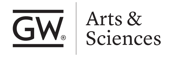 GW Arts & Sciences, one color black variant, cell 301