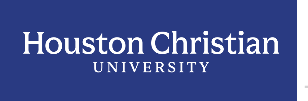 wordmark, horizontal, white on blue variant, cell 24