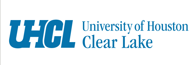 UHCL signature, horizontal lockup, blue variant, cell 7