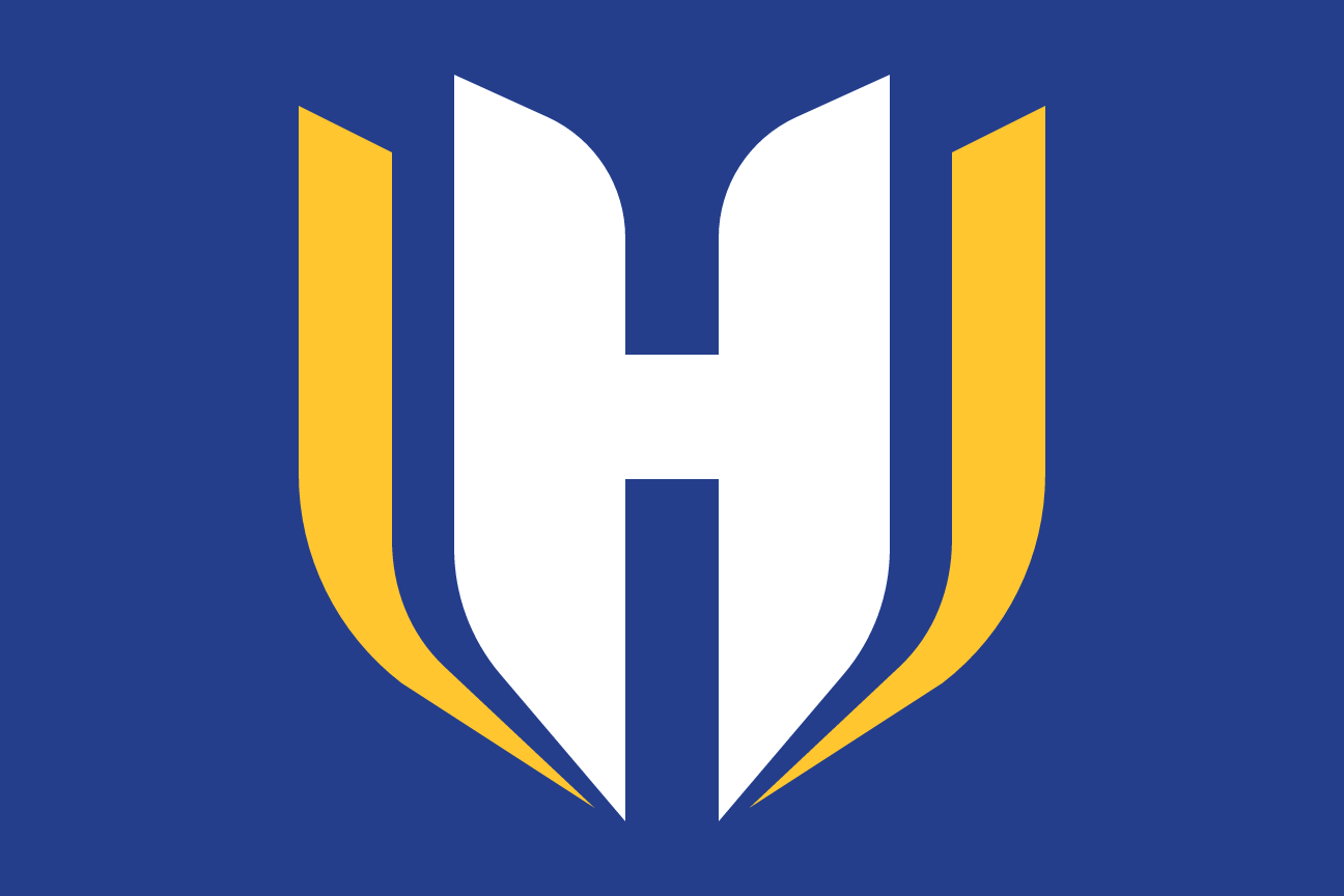 H icon, blue/gold on blue variant, cell 22