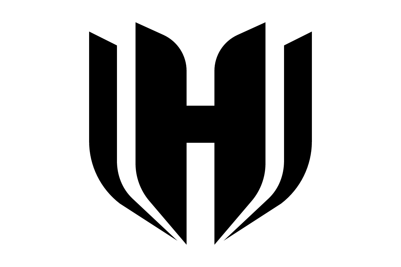 H icon, black on white variant, cell 25