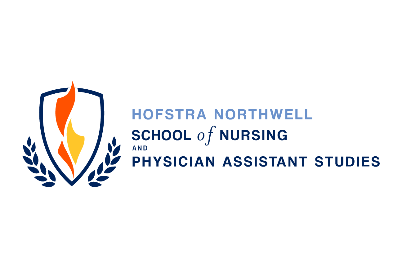 School of Nursing logo, horizontal full color variant, cell 54