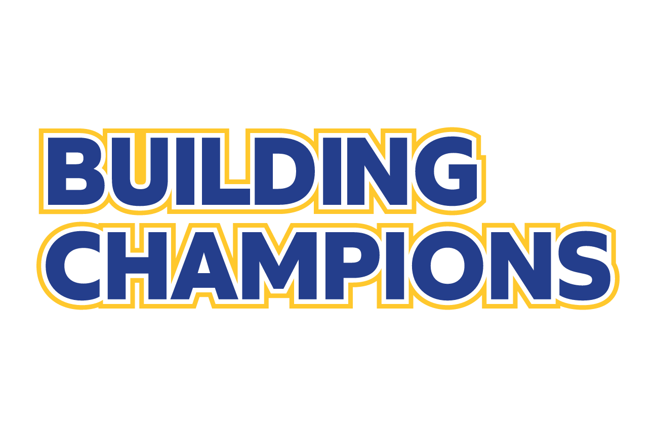 building champions wordmark, color variant, cell 98