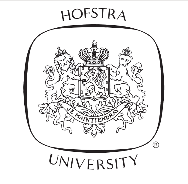 University Coat of Arms, black and white with text variant, cell 28