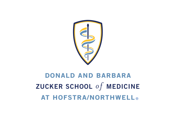 Zucker School of Medicine logo, full color variant, cell 38