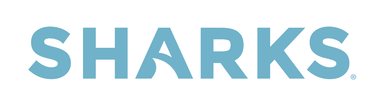 Sharks wordmark, light blue variant, cell 51
