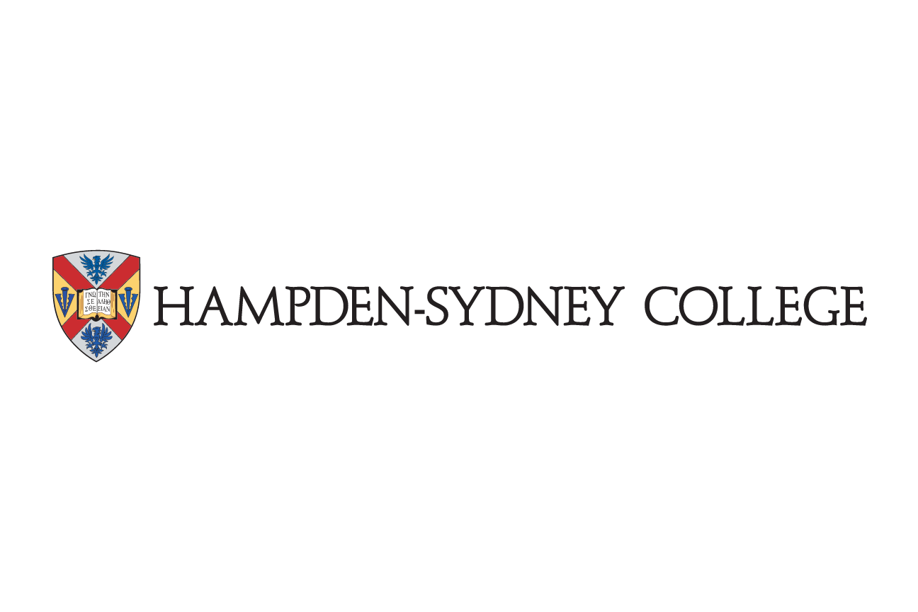 lockup tiger paw next to Hampden-Sydney College, garnet variant, cell 69