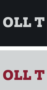 tagline Roll Tigers!, white on grey variant, cell 126