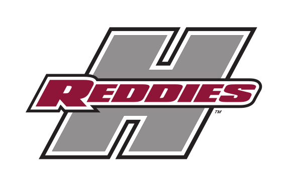H Reddies logo, grey/maroon/black variant, cell 4