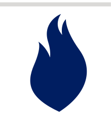 Athletic Icon - Flame, blue variant, cell 26