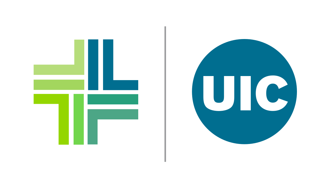 UI Health lockup, horizontal icon only, full color variant, cell 30
