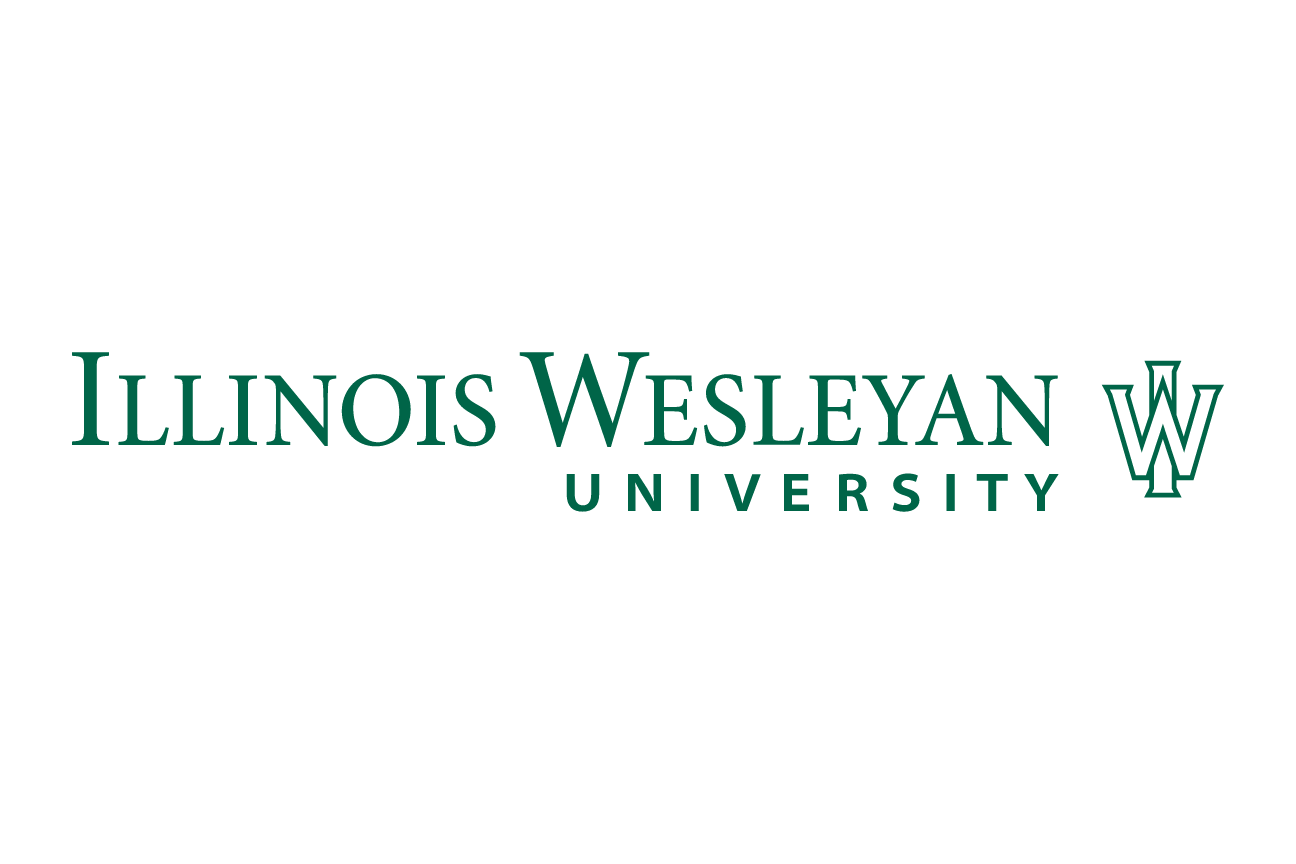 University signature mark (horizontal alt), green and white variant, cell 83