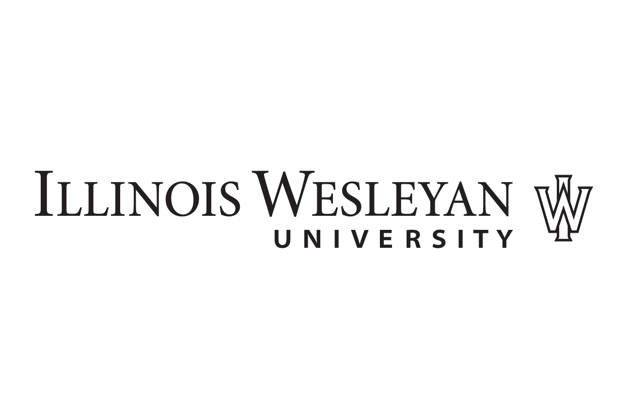 University signature mark (horizontal alt), black and white variant, cell 84