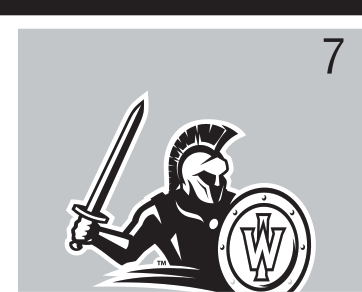 full mascot with shield and sword, black and white variant, cell 7