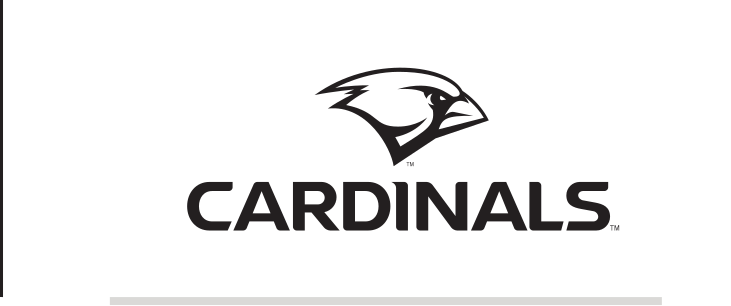Cardinals wordmark, black outline variant, cell 16