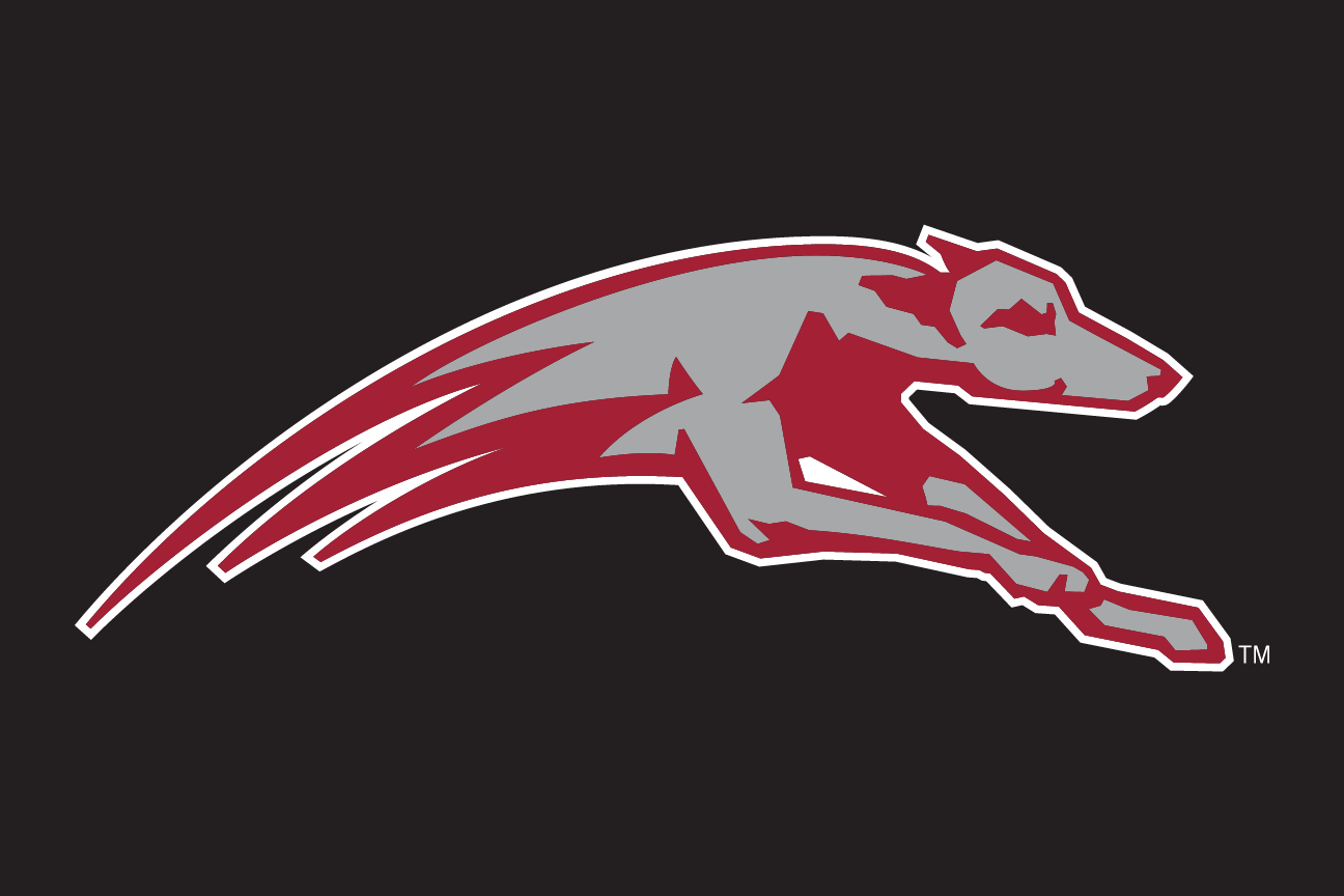 Greyhound mascot head, reverse variant, cell 27