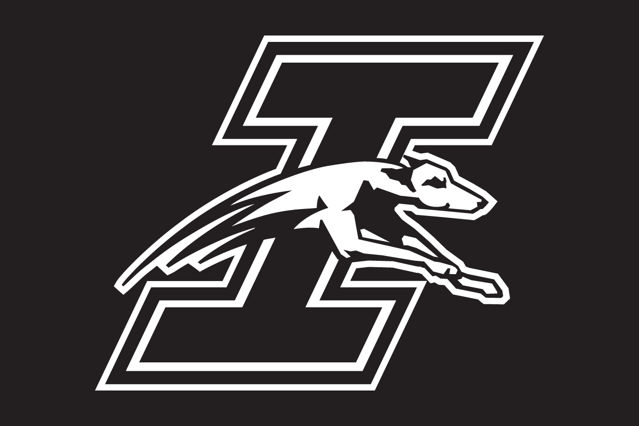 'I' lettermark with Greyhound, reverse variant, cell 37
