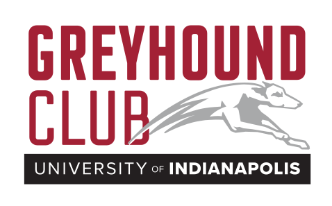 Greyhound Club wordmark, red/black variant, cell 43