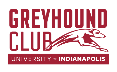 Greyhound Club wordmark, red variant, cell 44